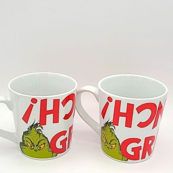 The Grinch Holiday Coffee Mugs (Set of 2) - Picture 5 of 8